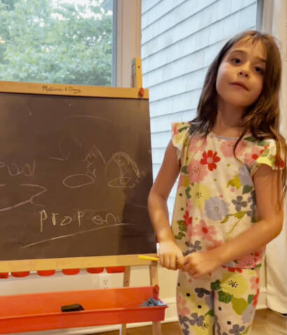 Noelle - Propane Girl - Propane Board